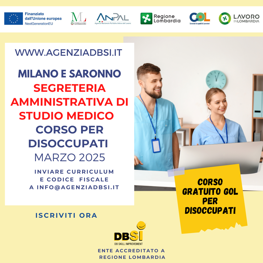 Corso gratuito di Segretaria di Studio Medico