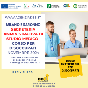 corso di assistente di studio medico, addetta accettazione sanitaria